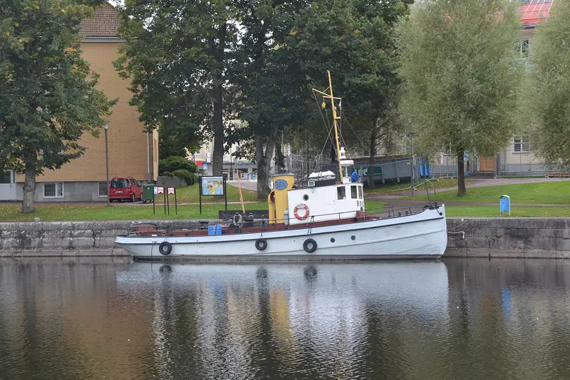 Bogserbåten Rolf i Säffle hamn